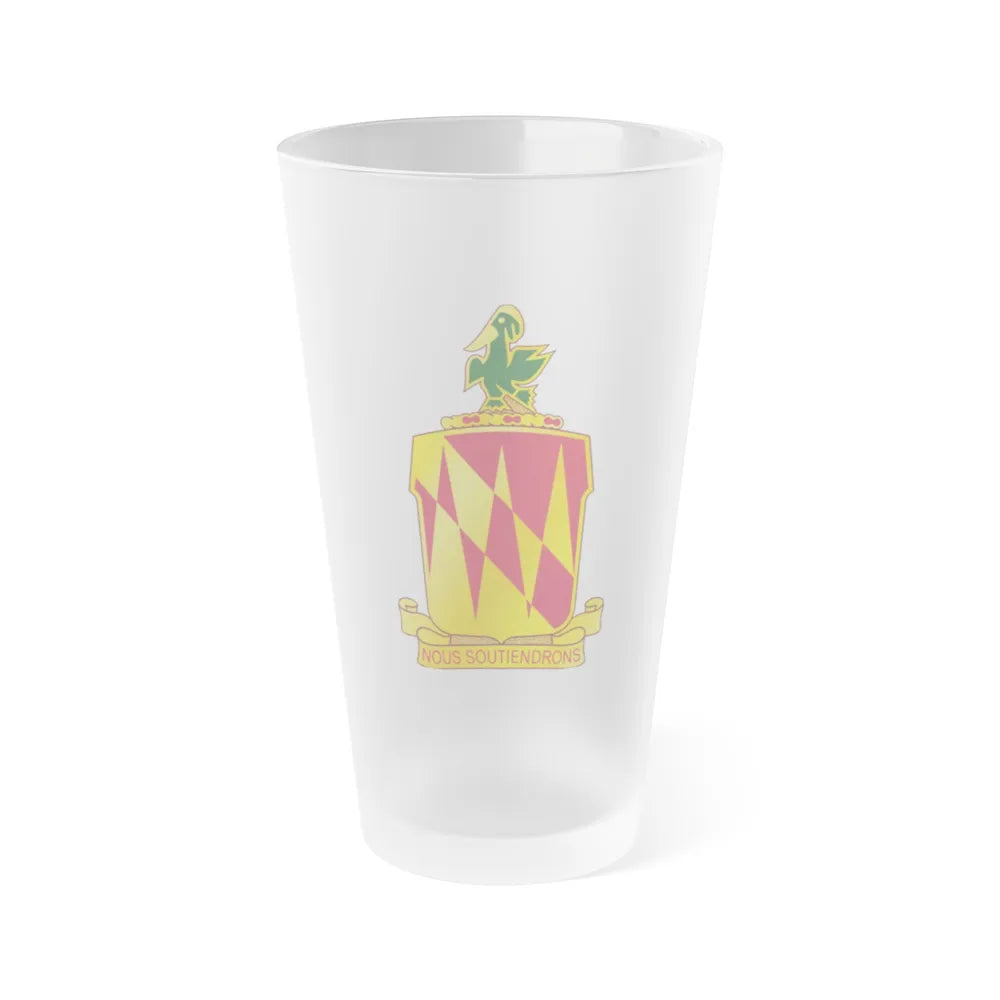 42nd Field Artillery Brigade v2 (U.S. Army) Frosted Pint Glass 16oz-Go Mug Yourself