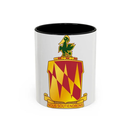 42nd Field Artillery Brigade v2 (U.S. Army) Accent Coffee Mug 11oz Black - Go Mug Yourself