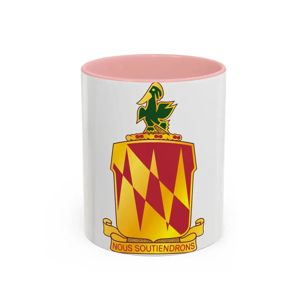 42nd Field Artillery Brigade v2 (U.S. Army) Accent Coffee Mug 11oz Pink - Go Mug Yourself