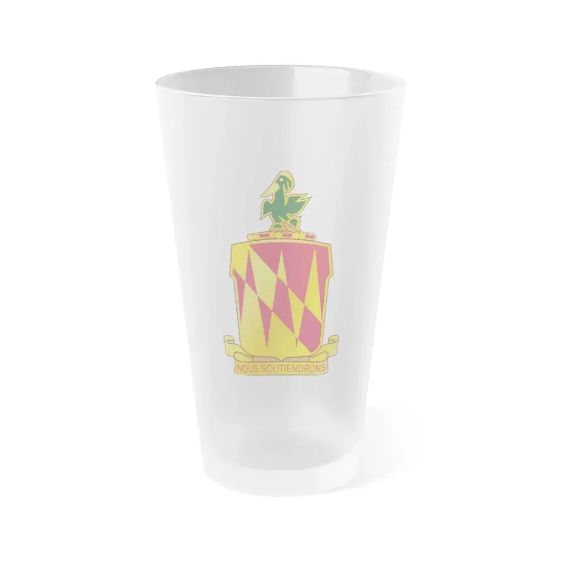 42nd Field Artillery Brigade v2 (U.S. Army) Frosted Pint Glass 16oz Default Title - Go Mug Yourself