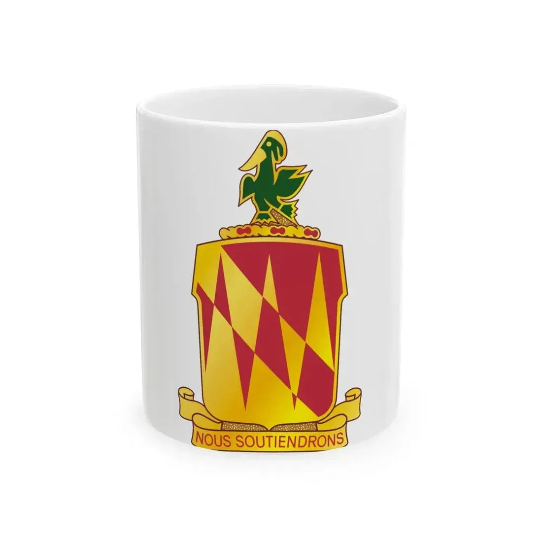 42nd Field Artillery Brigade v2 (U.S. Army) White Coffee Mug 11oz - Go Mug Yourself