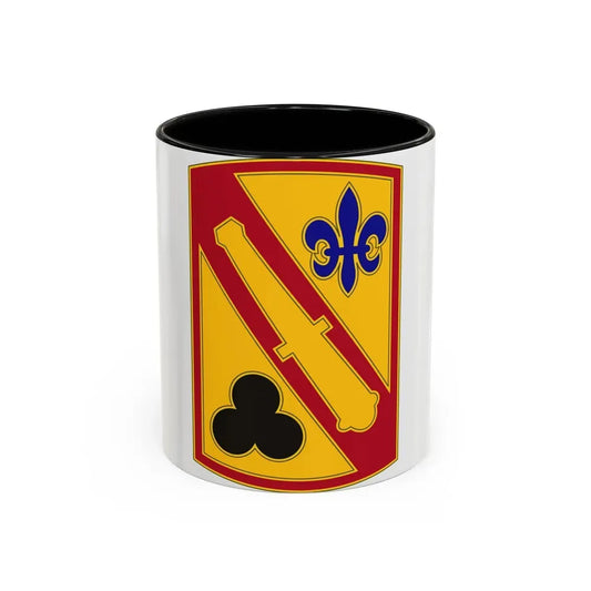 42nd Field Artillery Brigade v3 (U.S. Army) Accent Coffee Mug 11oz Black - Go Mug Yourself
