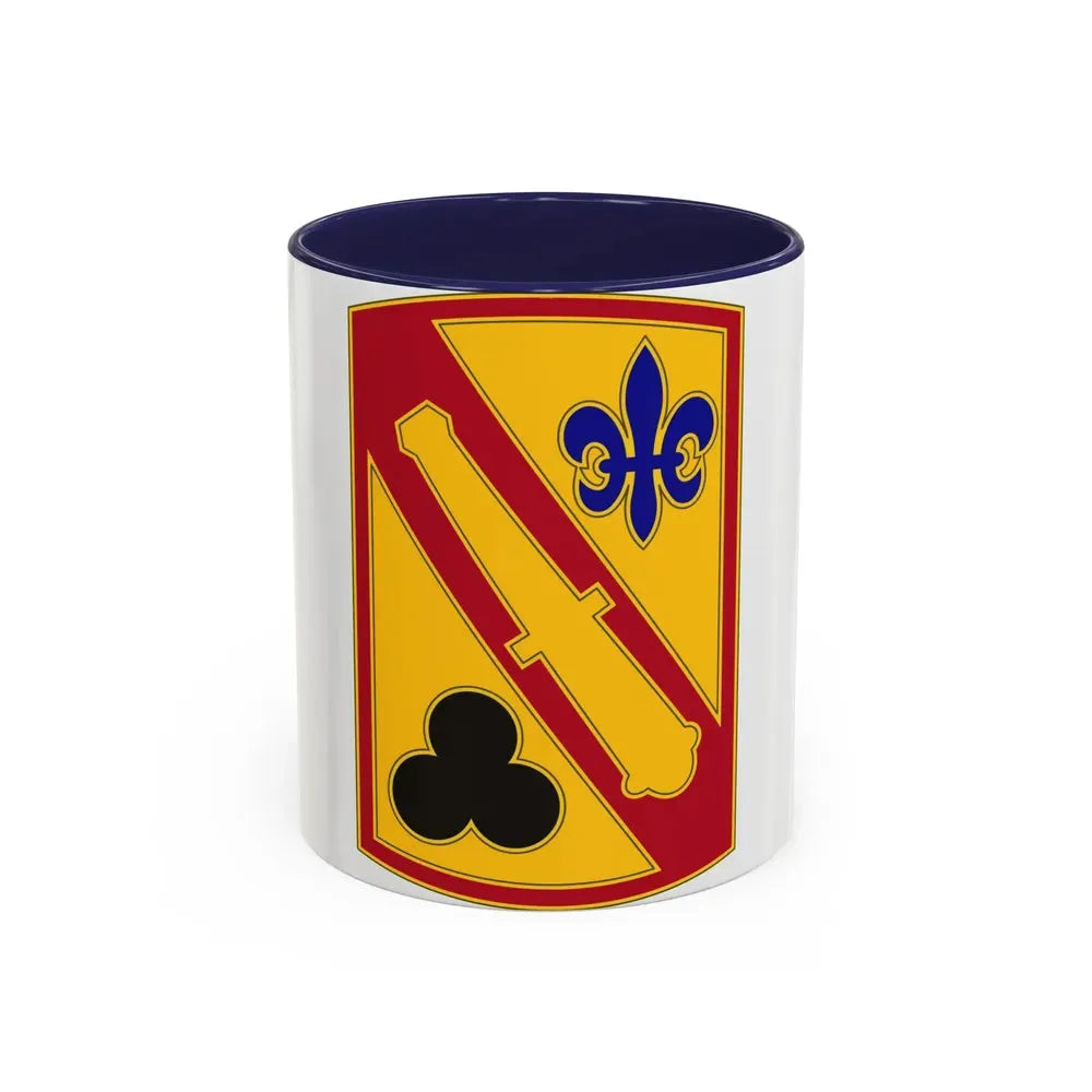 42nd Field Artillery Brigade v3 (U.S. Army) Accent Coffee Mug 11oz Navy - Go Mug Yourself