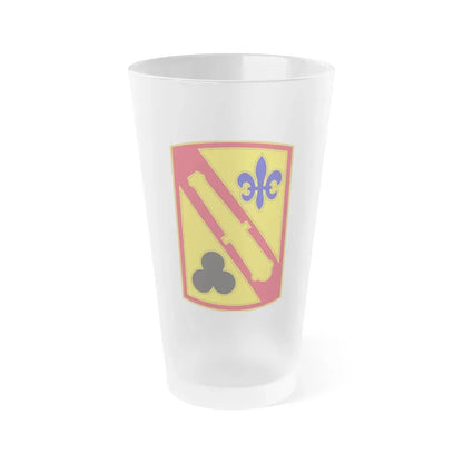 42nd Field Artillery Brigade v3 (U.S. Army) Frosted Pint Glass 16oz Default Title - Go Mug Yourself