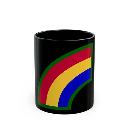 42nd Infantry Division SSI (U.S. Army) Black Coffee Mug 11oz - Go Mug Yourself