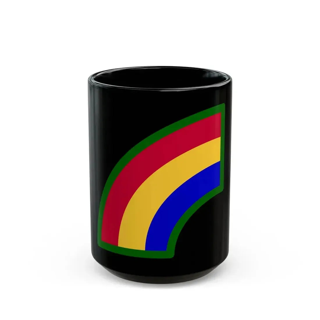 42nd Infantry Division SSI (U.S. Army) Black Coffee Mug 15oz - Go Mug Yourself