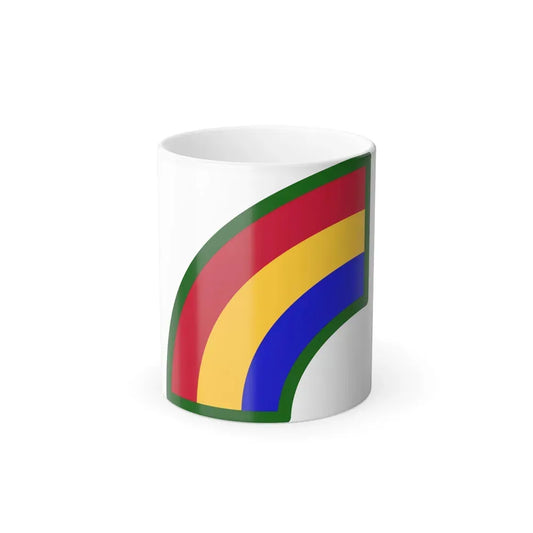 42nd Infantry Division SSI (U.S. Army) Color Changing Coffee Mug 11oz - Go Mug Yourself