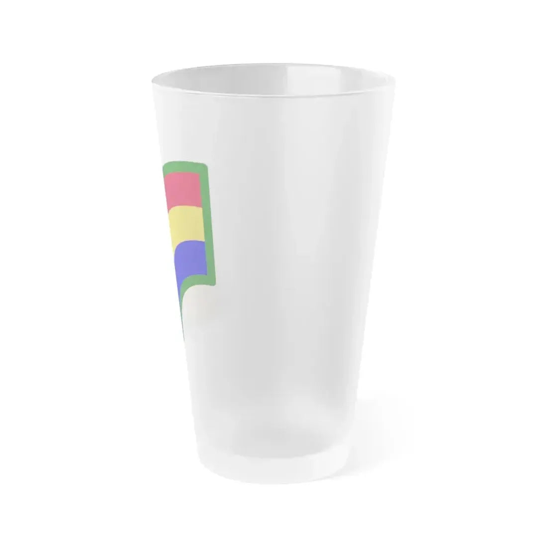 42nd Infantry Division SSI (U.S. Army) Frosted Pint Glass 16oz - Go Mug Yourself