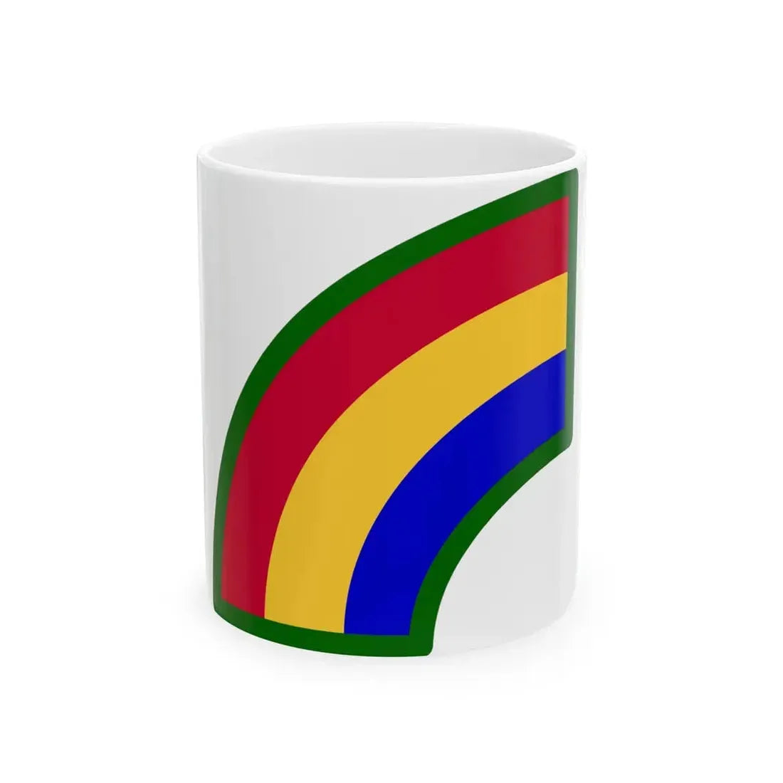 42nd Infantry Division SSI (U.S. Army) White Coffee Mug 11oz - Go Mug Yourself