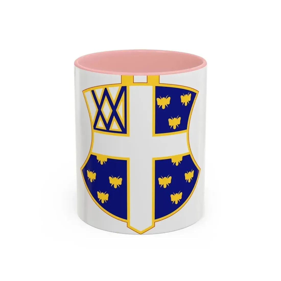 42nd Infantry Regiment (U.S. Army) Accent Coffee Mug 11oz Pink - Go Mug Yourself