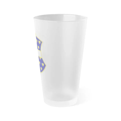42nd Infantry Regiment (U.S. Army) Frosted Pint Glass 16oz - Go Mug Yourself