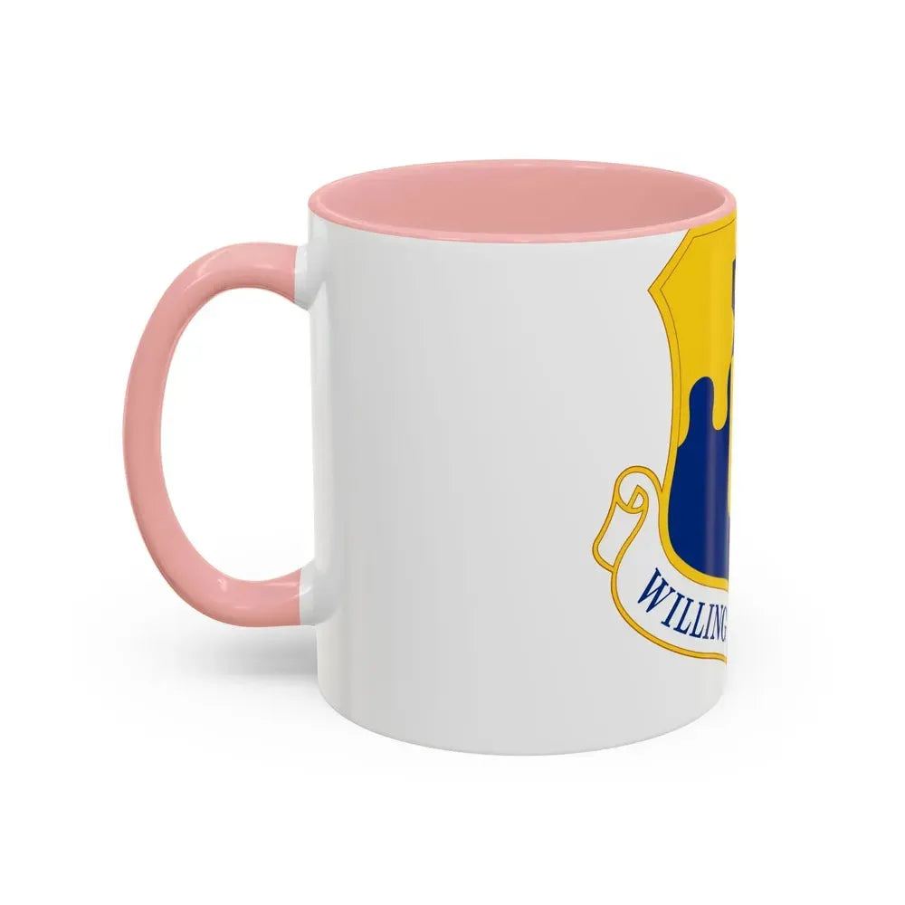 43 Air Mobility Operations Group AMC (U.S. Air Force) Accent Coffee Mug - Go Mug Yourself