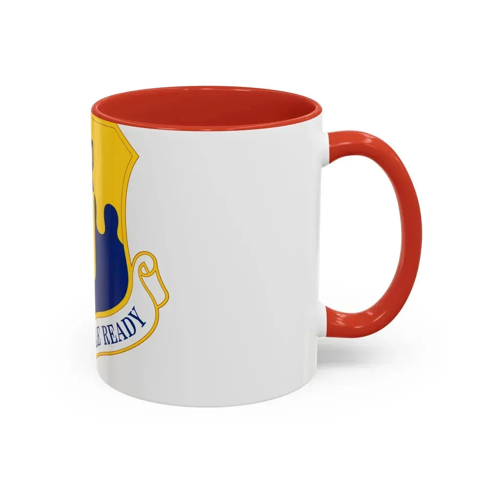43 Air Mobility Operations Group AMC (U.S. Air Force) Accent Coffee Mug - Go Mug Yourself