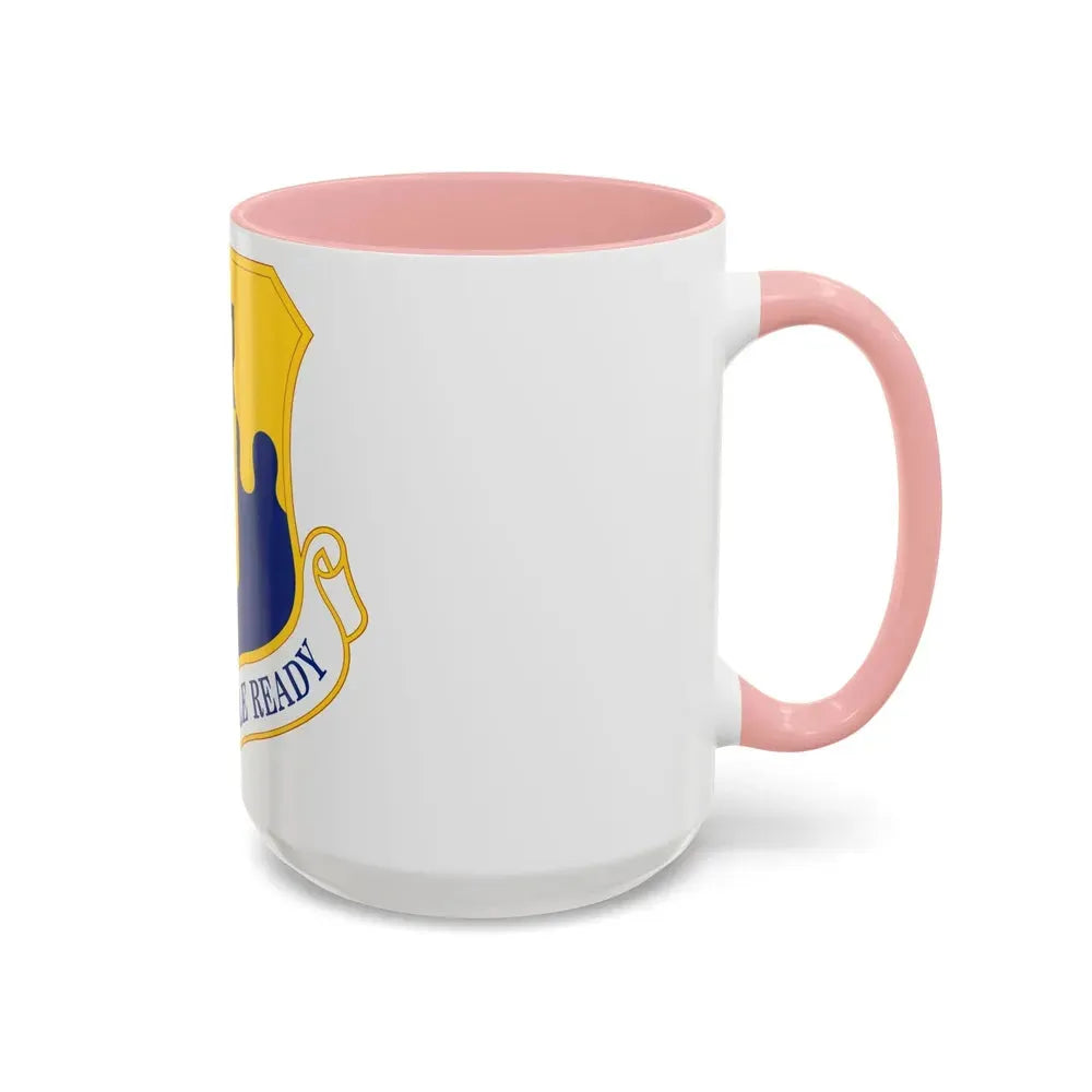 43 Air Mobility Operations Group AMC (U.S. Air Force) Accent Coffee Mug - Go Mug Yourself