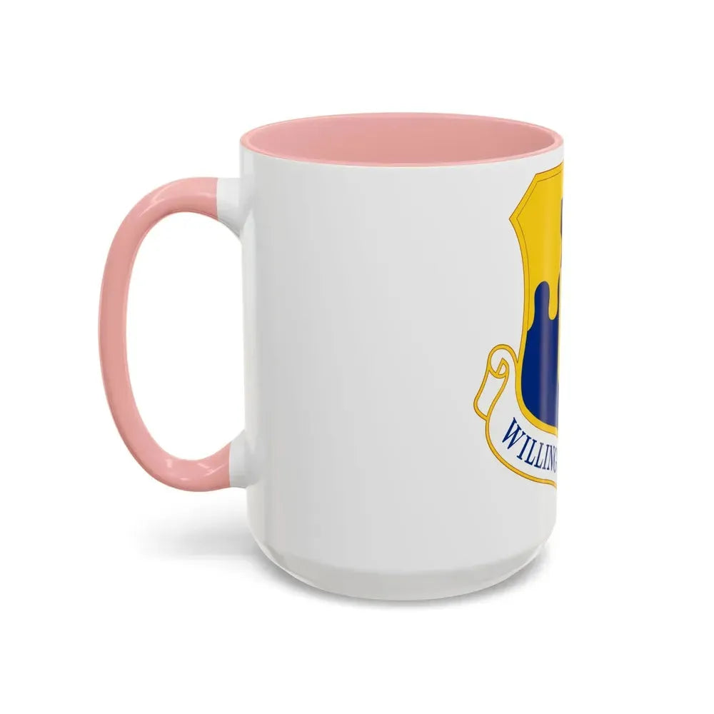 43 Air Mobility Operations Group AMC (U.S. Air Force) Accent Coffee Mug - Go Mug Yourself