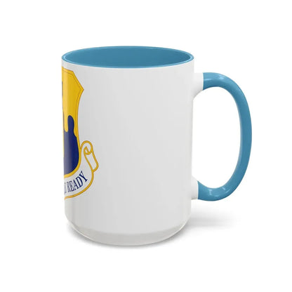 43 Air Mobility Operations Group AMC (U.S. Air Force) Accent Coffee Mug - Go Mug Yourself