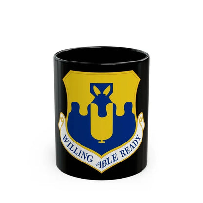 43 Air Mobility Operations Group AMC (U.S. Air Force) Black Coffee Mug 11oz - Go Mug Yourself