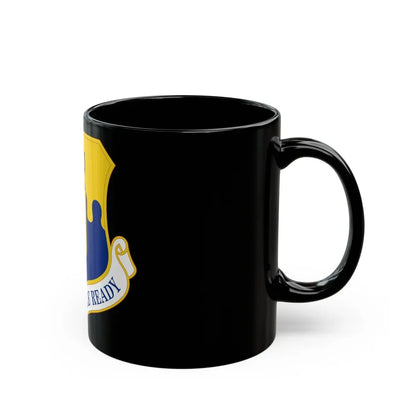 43 Air Mobility Operations Group AMC (U.S. Air Force) Black Coffee Mug - Go Mug Yourself