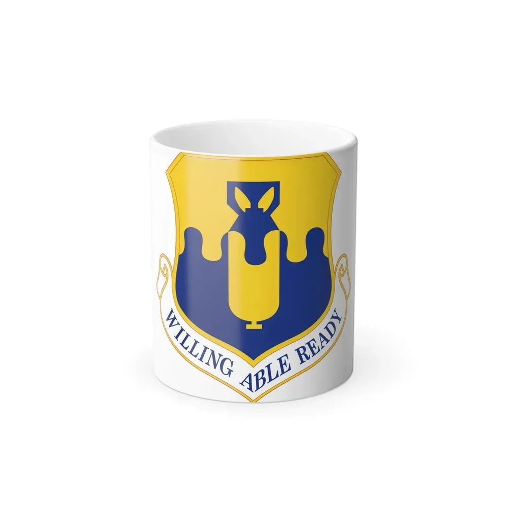 43 Air Mobility Operations Group AMC (U.S. Air Force) Color Changing Coffee Mug 11oz - Go Mug Yourself