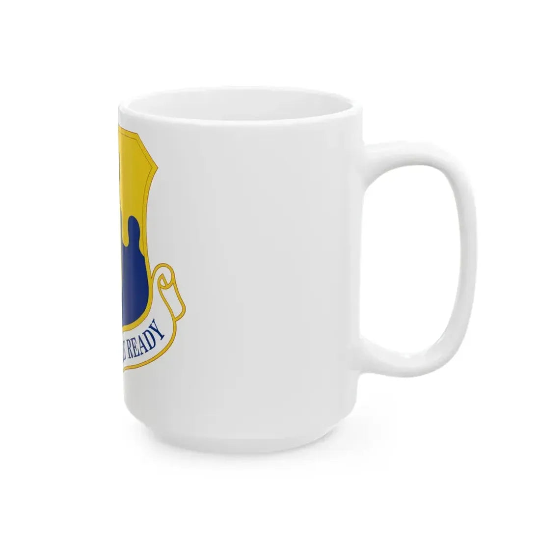 43 Air Mobility Operations Group AMC (U.S. Air Force) White Coffee Mug - Go Mug Yourself