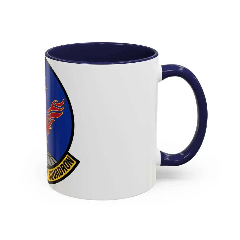 43 Air Mobility Squadron AMC (U.S. Air Force) Accent Coffee Mug - Go Mug Yourself