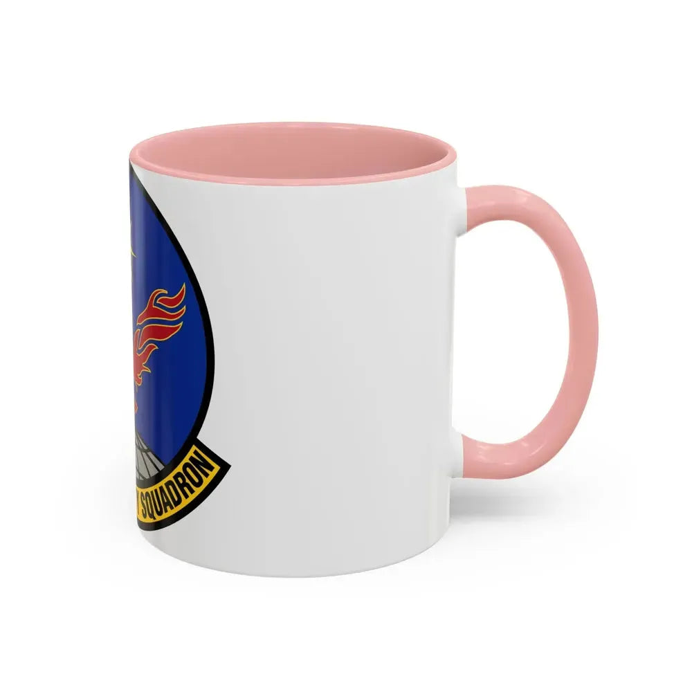 43 Air Mobility Squadron AMC (U.S. Air Force) Accent Coffee Mug - Go Mug Yourself
