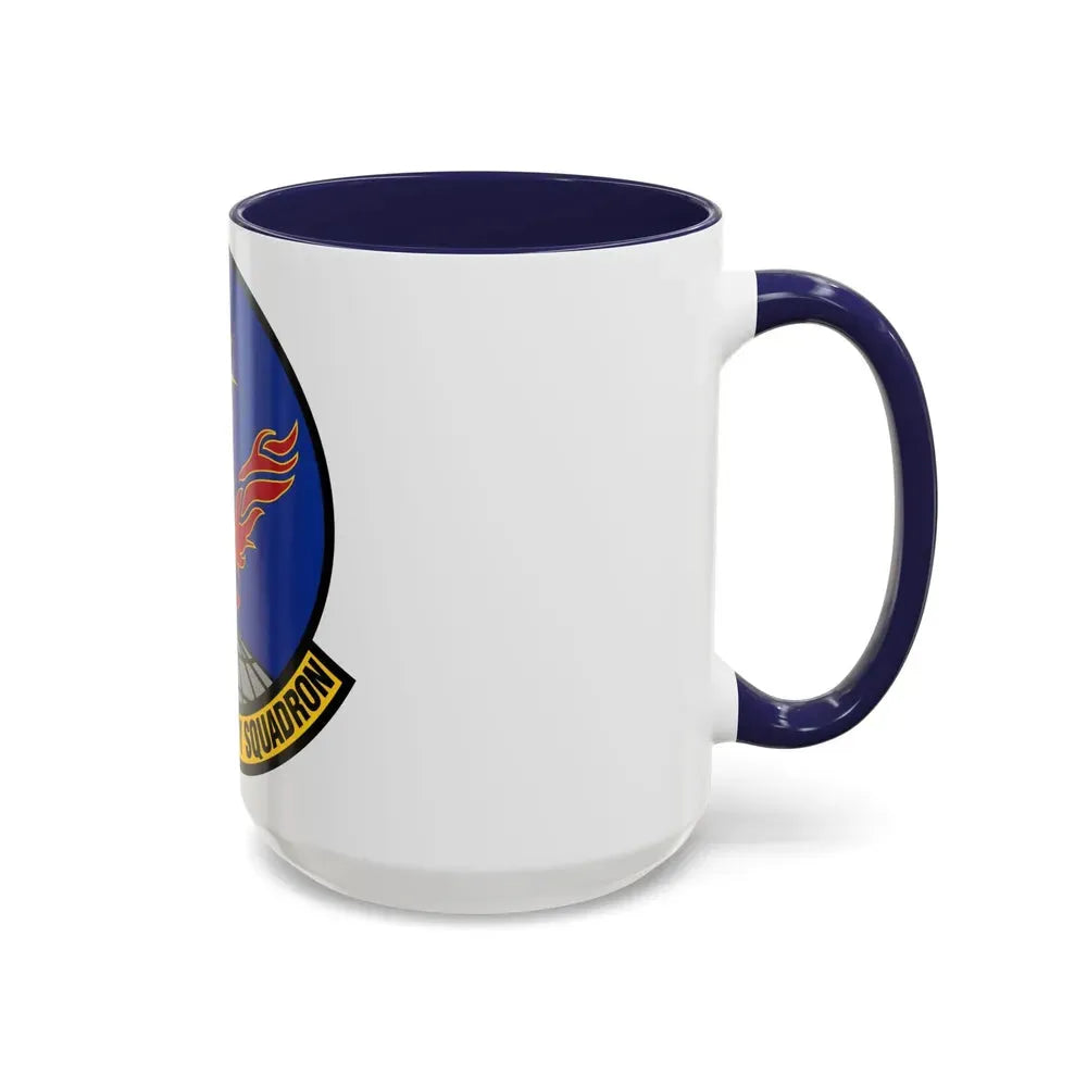 43 Air Mobility Squadron AMC (U.S. Air Force) Accent Coffee Mug - Go Mug Yourself