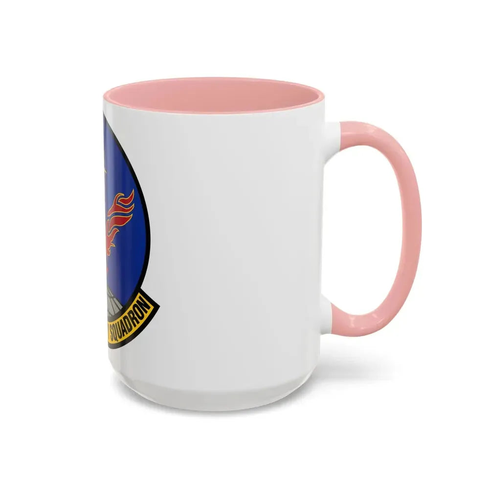 43 Air Mobility Squadron AMC (U.S. Air Force) Accent Coffee Mug - Go Mug Yourself