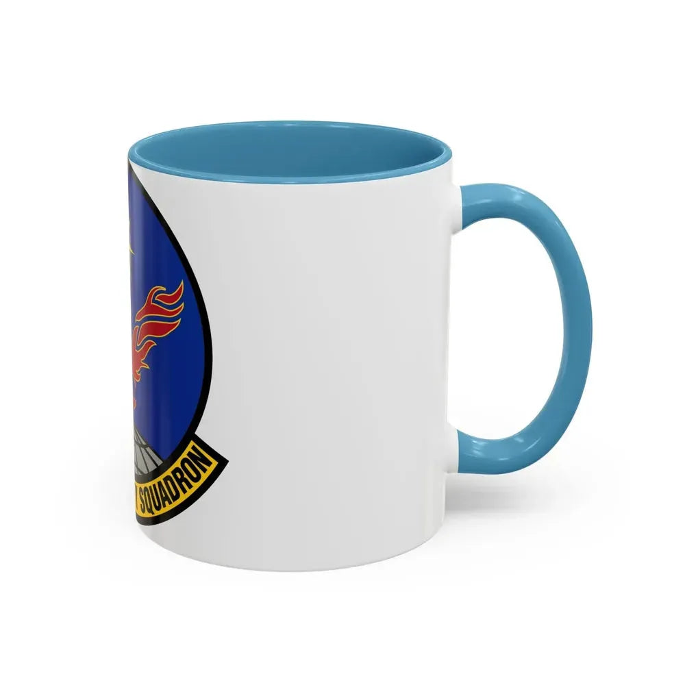 43 Air Mobility Squadron AMC (U.S. Air Force) Accent Coffee Mug - Go Mug Yourself