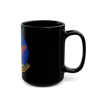 43 Air Mobility Squadron AMC (U.S. Air Force) Black Coffee Mug - Go Mug Yourself