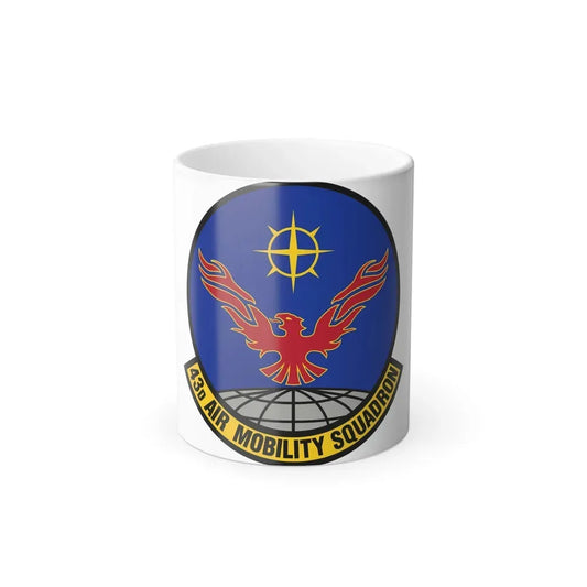 43 Air Mobility Squadron AMC (U.S. Air Force) Color Changing Coffee Mug 11oz - Go Mug Yourself