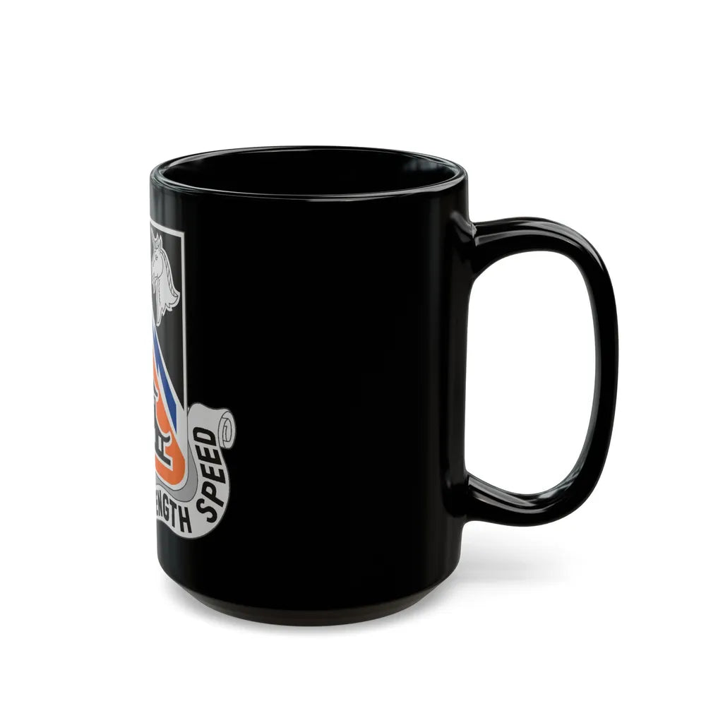 43 Signal Battalion (U.S. Army) Black Coffee Mug-Go Mug Yourself