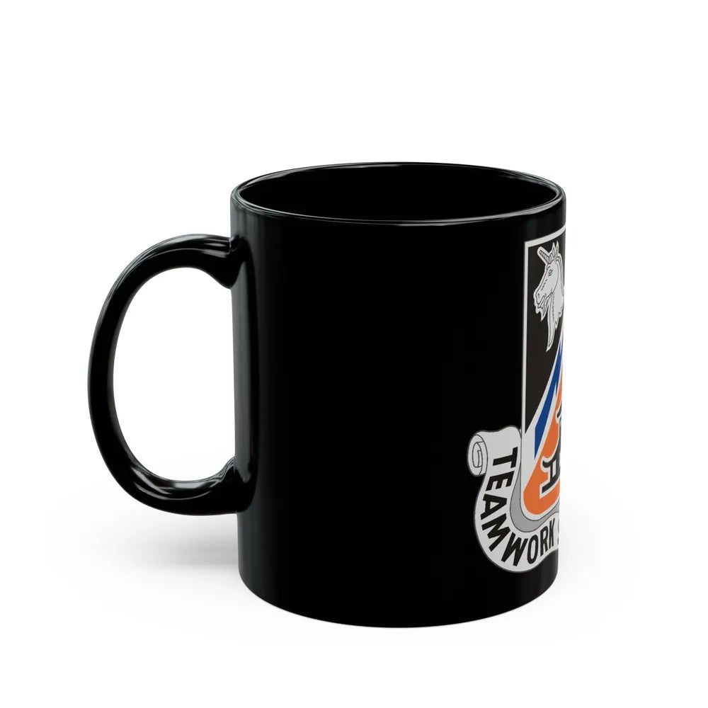 43 Signal Battalion (U.S. Army) Black Coffee Mug-Go Mug Yourself