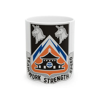 43 Signal Battalion (U.S. Army) White Coffee Mug-11oz-Go Mug Yourself