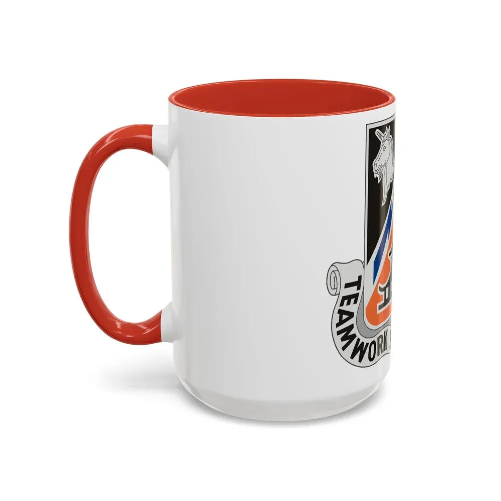 43 Signal Battalion (U.S. Army) Accent Coffee Mug - Go Mug Yourself