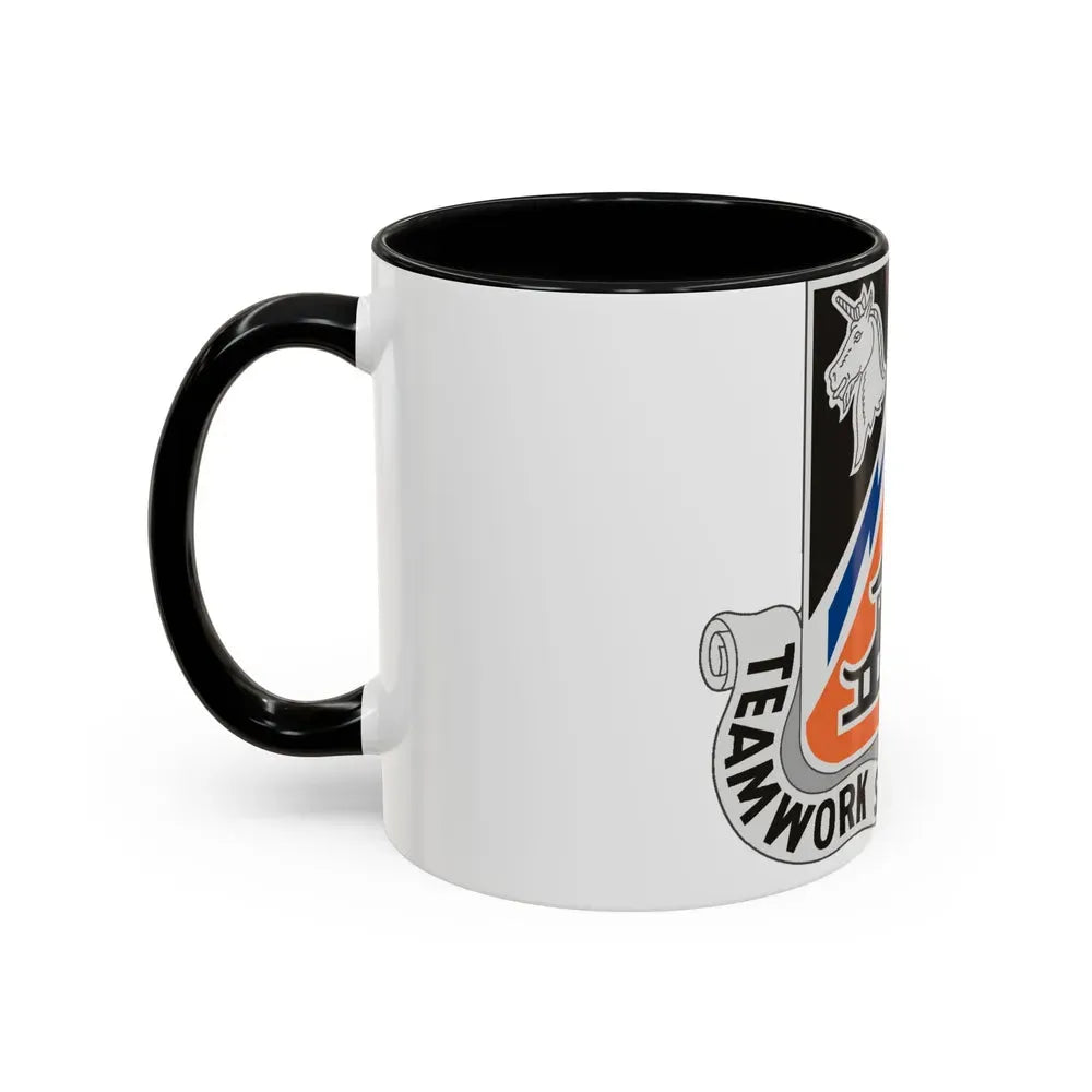 43 Signal Battalion (U.S. Army) Accent Coffee Mug - Go Mug Yourself