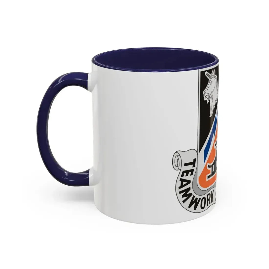 43 Signal Battalion (U.S. Army) Accent Coffee Mug - Go Mug Yourself