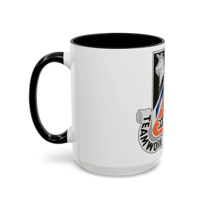 43 Signal Battalion (U.S. Army) Accent Coffee Mug - Go Mug Yourself