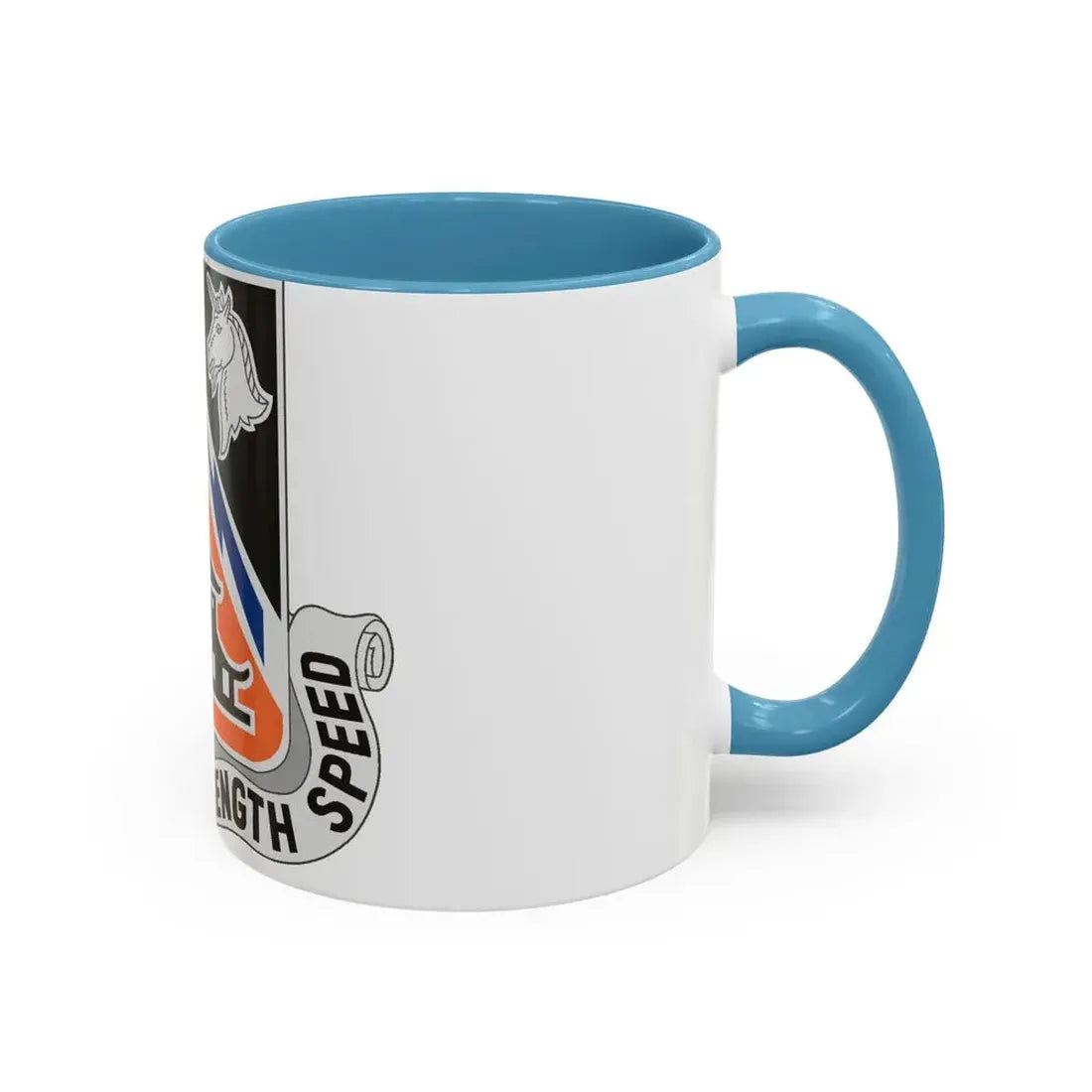 43 Signal Battalion (U.S. Army) Accent Coffee Mug - Go Mug Yourself