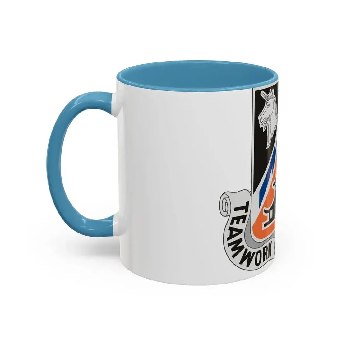 43 Signal Battalion (U.S. Army) Accent Coffee Mug - Go Mug Yourself