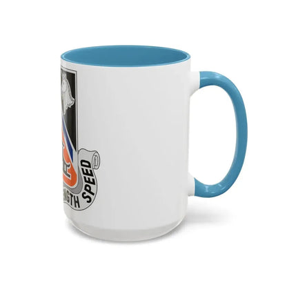 43 Signal Battalion (U.S. Army) Accent Coffee Mug - Go Mug Yourself