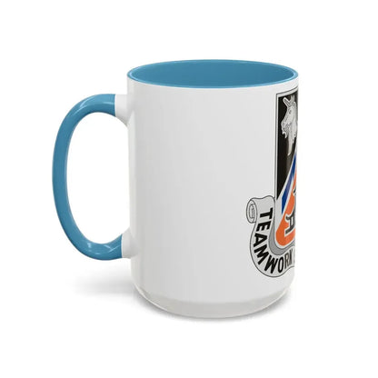 43 Signal Battalion (U.S. Army) Accent Coffee Mug - Go Mug Yourself