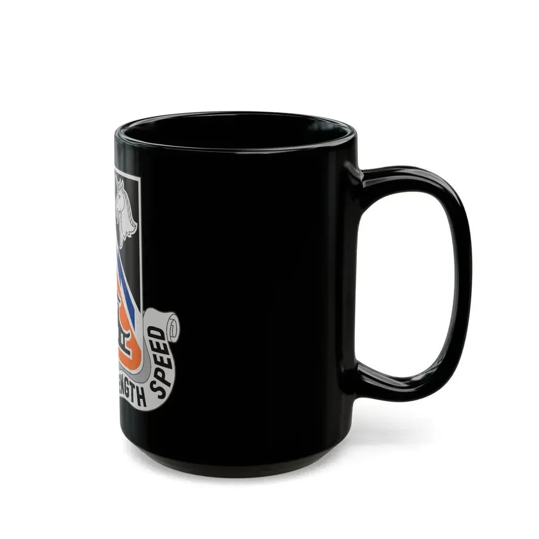 43 Signal Battalion (U.S. Army) Black Coffee Mug - Go Mug Yourself