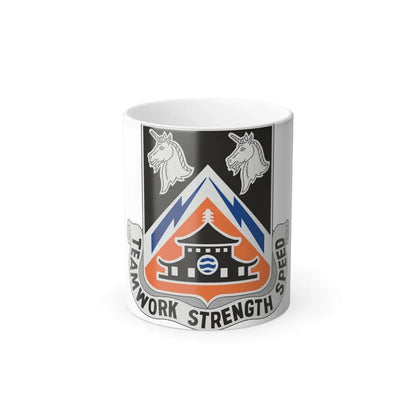 43 Signal Battalion (U.S. Army) Color Changing Coffee Mug 11oz - Go Mug Yourself