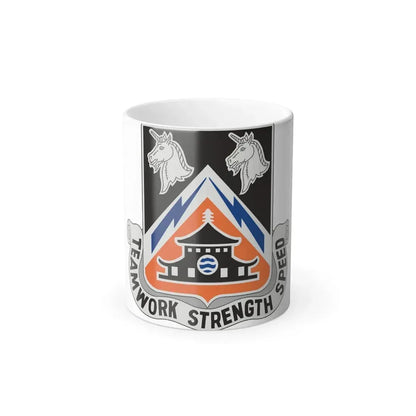 43 Signal Battalion (U.S. Army) Color Changing Coffee Mug 11oz - Go Mug Yourself