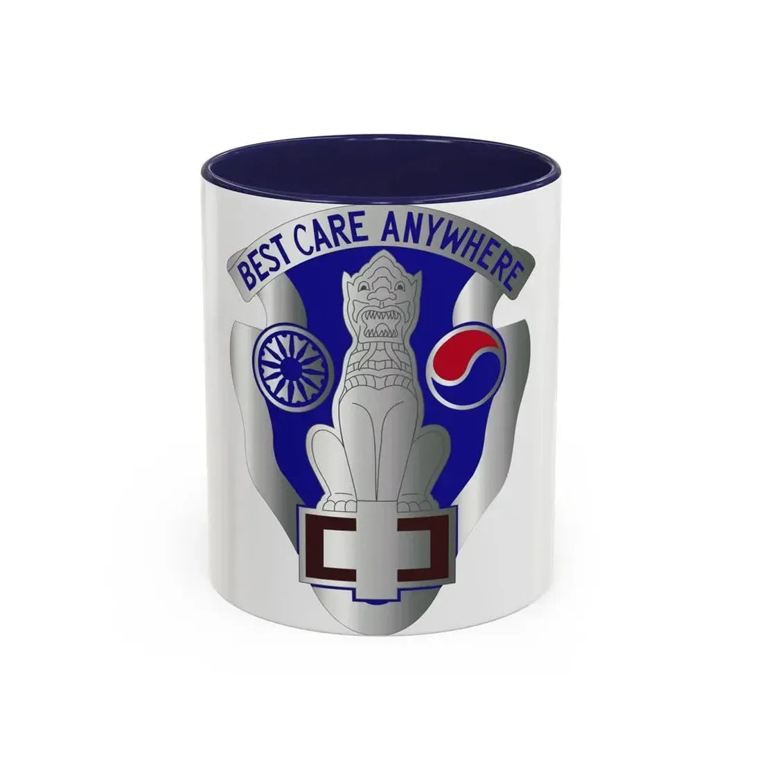 43 Surgical Hospital (U.S. Army) Accent Coffee Mug 11oz Navy - Go Mug Yourself
