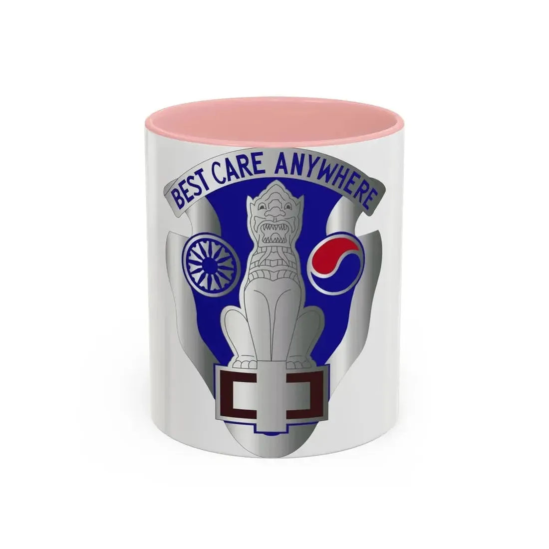43 Surgical Hospital (U.S. Army) Accent Coffee Mug 11oz Pink - Go Mug Yourself