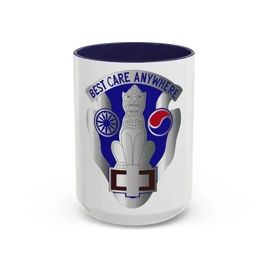43 Surgical Hospital (U.S. Army) Accent Coffee Mug 15oz Navy - Go Mug Yourself