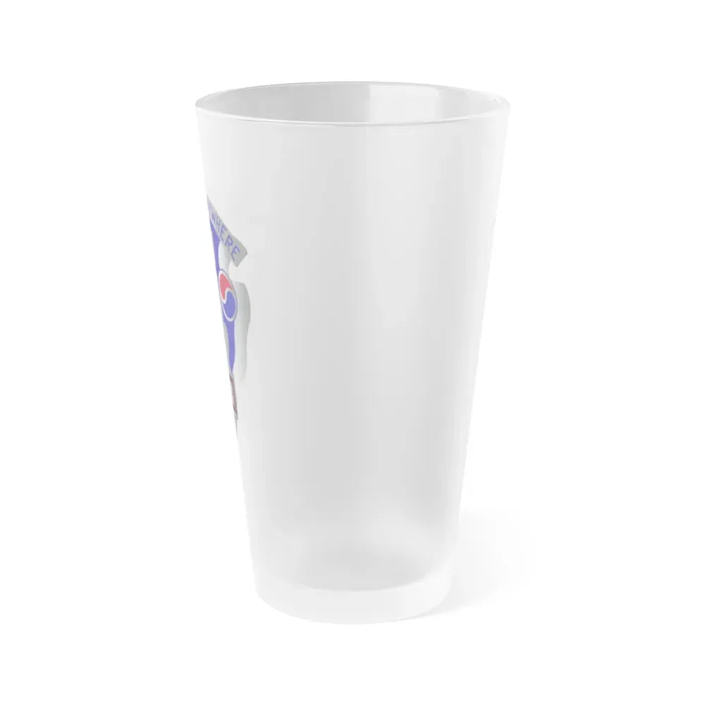 43 Surgical Hospital (U.S. Army) Frosted Pint Glass 16oz - Go Mug Yourself