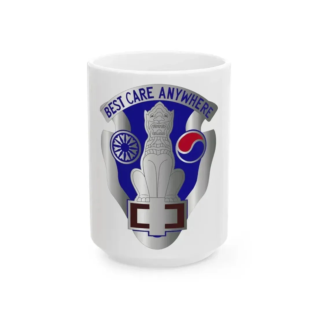 43 Surgical Hospital (U.S. Army) White Coffee Mug 15oz - Go Mug Yourself